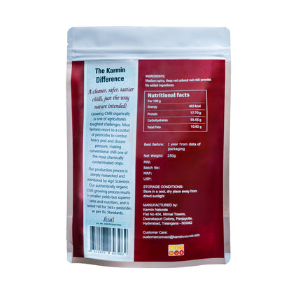 Karmin Organic Chili Powder (250g)