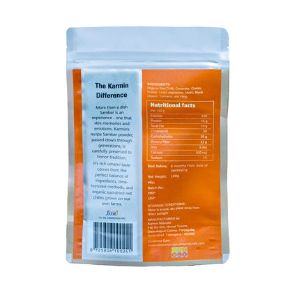 Karmin Sambar Powder(100g)