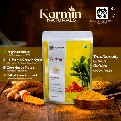 Karmin Natural Turmeric Powder (100g)